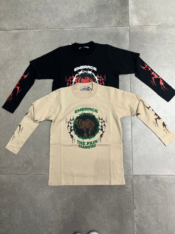 T-SHIRT CIANOTIC LONG/EMBRANCE