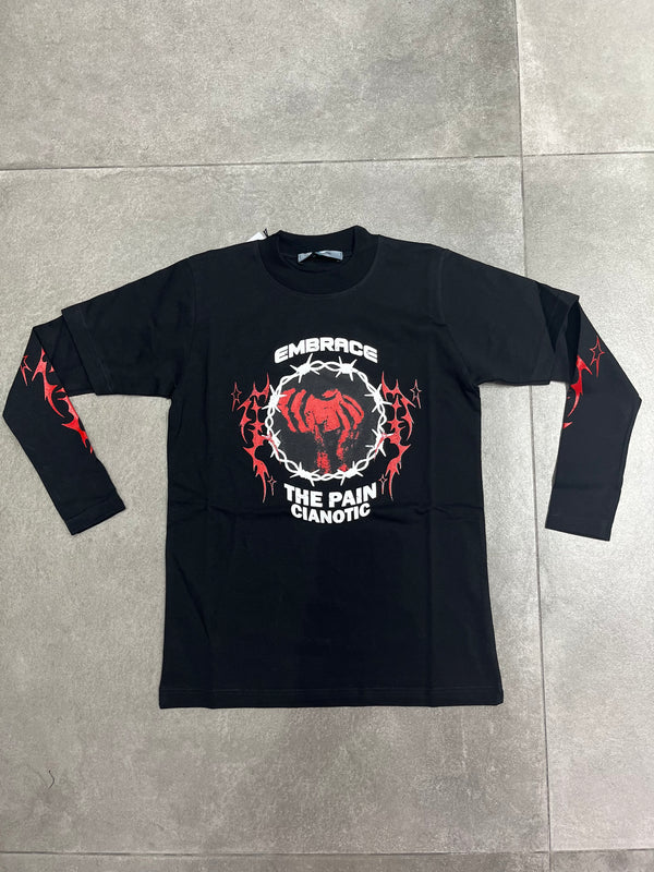 T-SHIRT CIANOTIC LONG/EMBRANCE