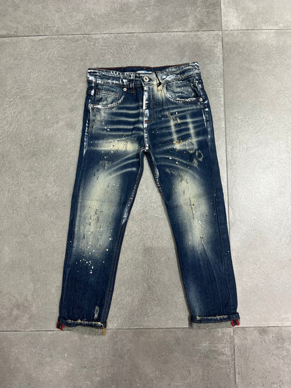 JEANS CIANOTIC BLUE/SABBIATO