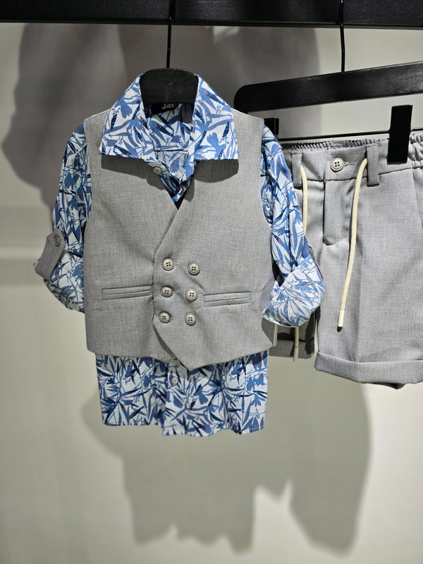 JASPER COORDSET HAWAII GRIGIO