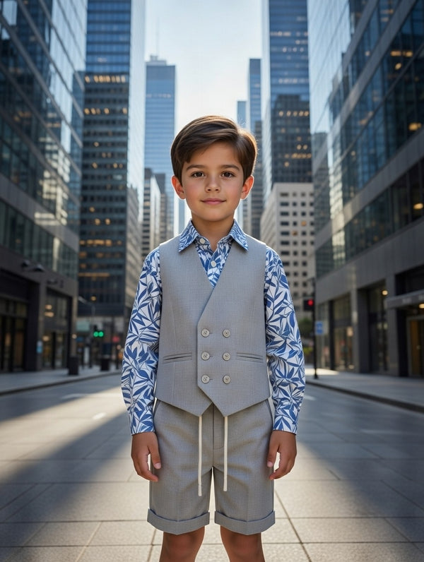 JASPER COORDSET HAWAII GRIGIO