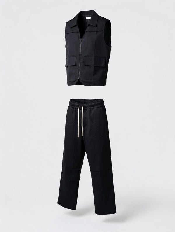 BLK SLEEVELESS