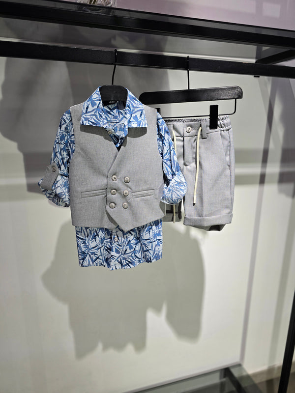 JASPER COORDSET HAWAII GRIGIO